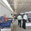 گزارش تصويري از بازرسي چمدان هاي زائرين حج در فرودگاه شهيد هاشمي نژاد مشهد