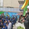 حضور حجت الاسلام والمسلمین شجاع در مدارس و تجلیل از مقام شامخ معلم