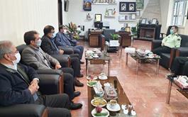 به مناسبت هفته ناجا ؛ مدیر حج وزیارت استان با رئیس پلیس اطلاعات و امنیت استان دیدار کرد.