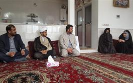 دیدار با 9 نفر از خانواده های شهدای منا در شهرستان نیشابور 