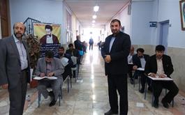 آزمون عوامل اجرایی متقاضی اعزام به حج 96 در مشهد برگزار گردید