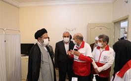 بازدید سرپرست حجاج ایرانی و رییس سازمان حج و زیارت از خدمات بهداشتی و درمانی در مدینه منوره