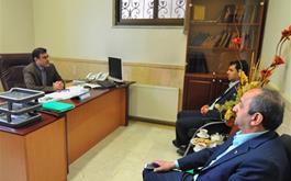 جلسه مشترک حج وزیارت و اداره پست استان در خصوص خدمات پستی به حجاج