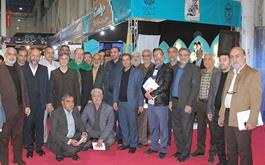 بازدید کارگزاران زیارتی استان از نمایشگاه دستاورد‌های حراست های خراسان رضوی در مشهد