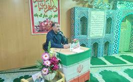 سخنرانی مدیر حج و زیارت استان با عنوان «تبیین دستاوردهای انقلاب اسلامی» بمناسبت دهه فجر برگزار شد .