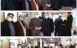 کارکنان حج وزیارت، بعثه و کارگزاران زیارتی استان با عنایت به کمبود شدید ذخایر خونی استان نسبت اهدای خون اقدام نمودند.