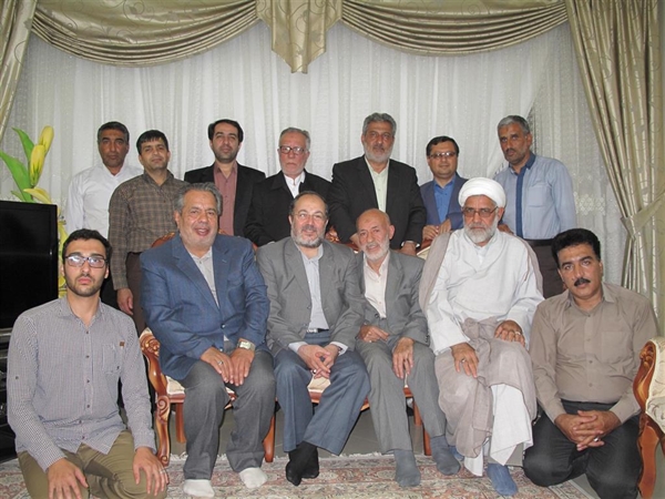 دیدار با مدیر کاروان پیشکسوت حج استان حاج محمد حسین رشیدی پناه