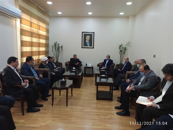 رئیس سازمان حج و زیارت در دیدار با وزیر حمل و نقل سوریه : نقل و انتقال مناسب زائران نیازمند همکاری شرکتهای هواپیمایی ایرانی و سوری است