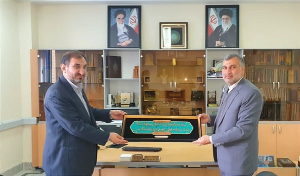 دیدار مدیرحج وزیارت استان با مدیر کل جدید کمیته امداد امام خمینی(ره)