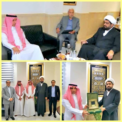 دیدار «محمد بن نوار العتیبی » سرکنسول عربستان سعودی در مشهد با مدیر حج و زیارت خراسان رضوی 